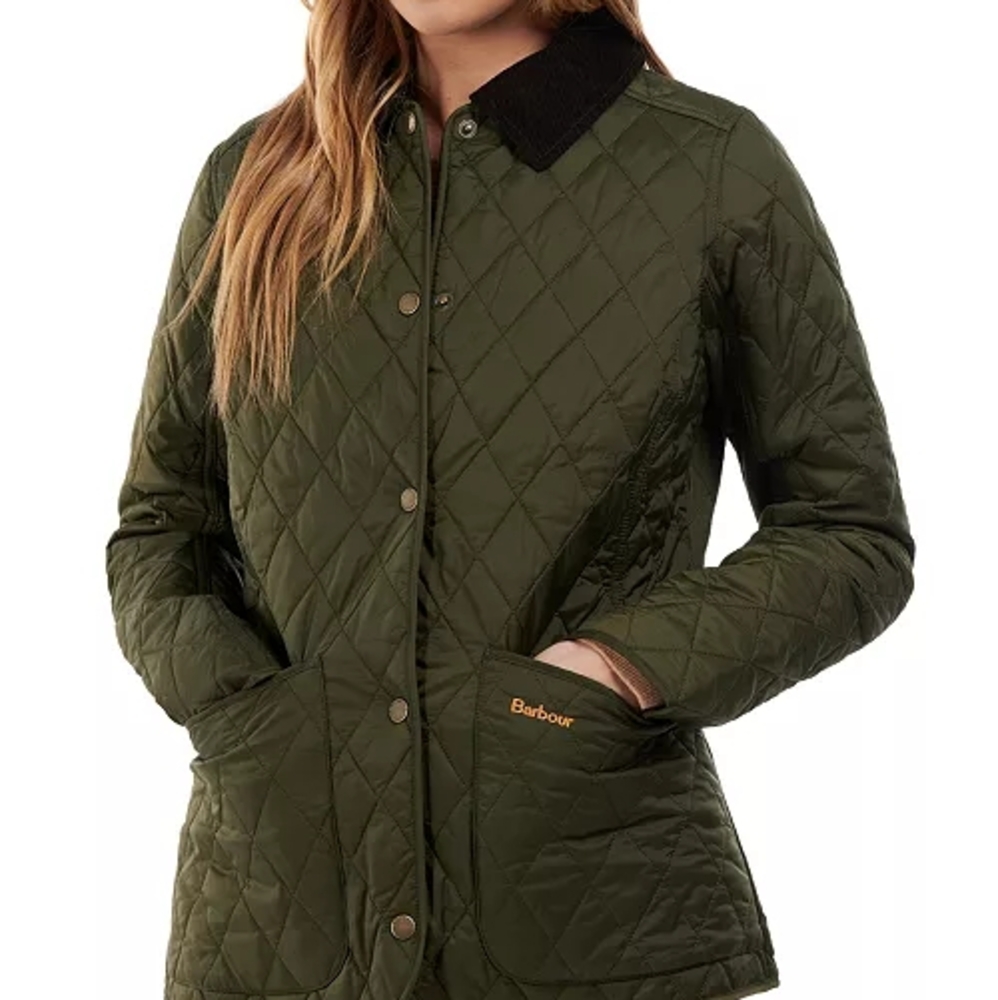 Barbour Annandale Quilted Jacket - Olive